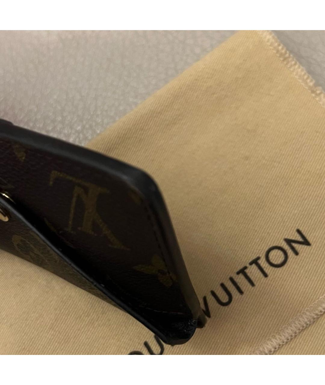 LOUIS VUITTON Коричневый кардхолдер, фото 8