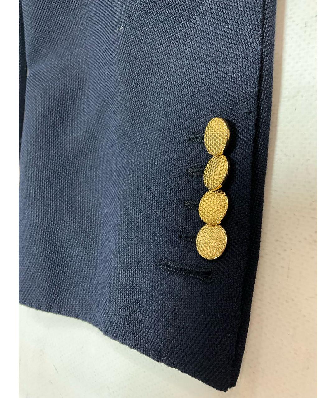 TOM FORD Синий шерстяной пиджак, фото 2