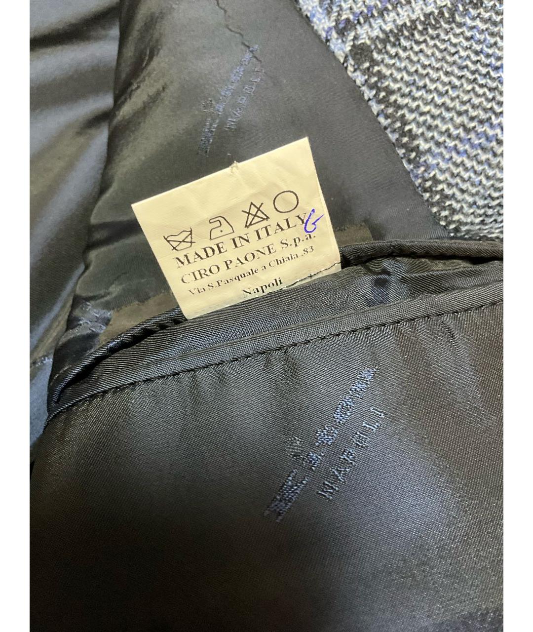 KITON Синий кашемировый пиджак, фото 6