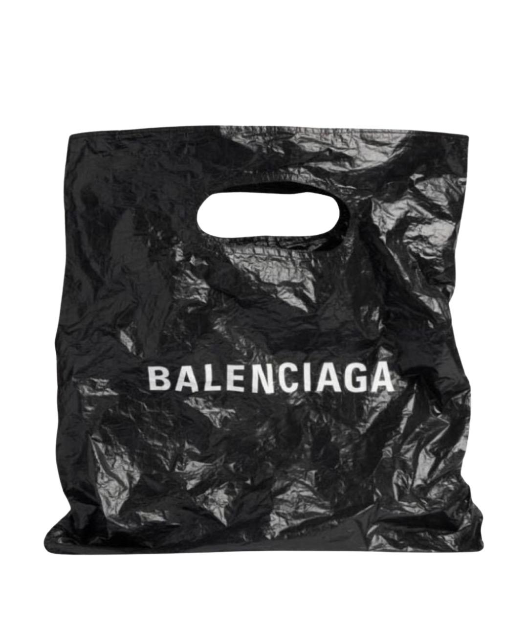 BALENCIAGA Черная сумка тоут, фото 1