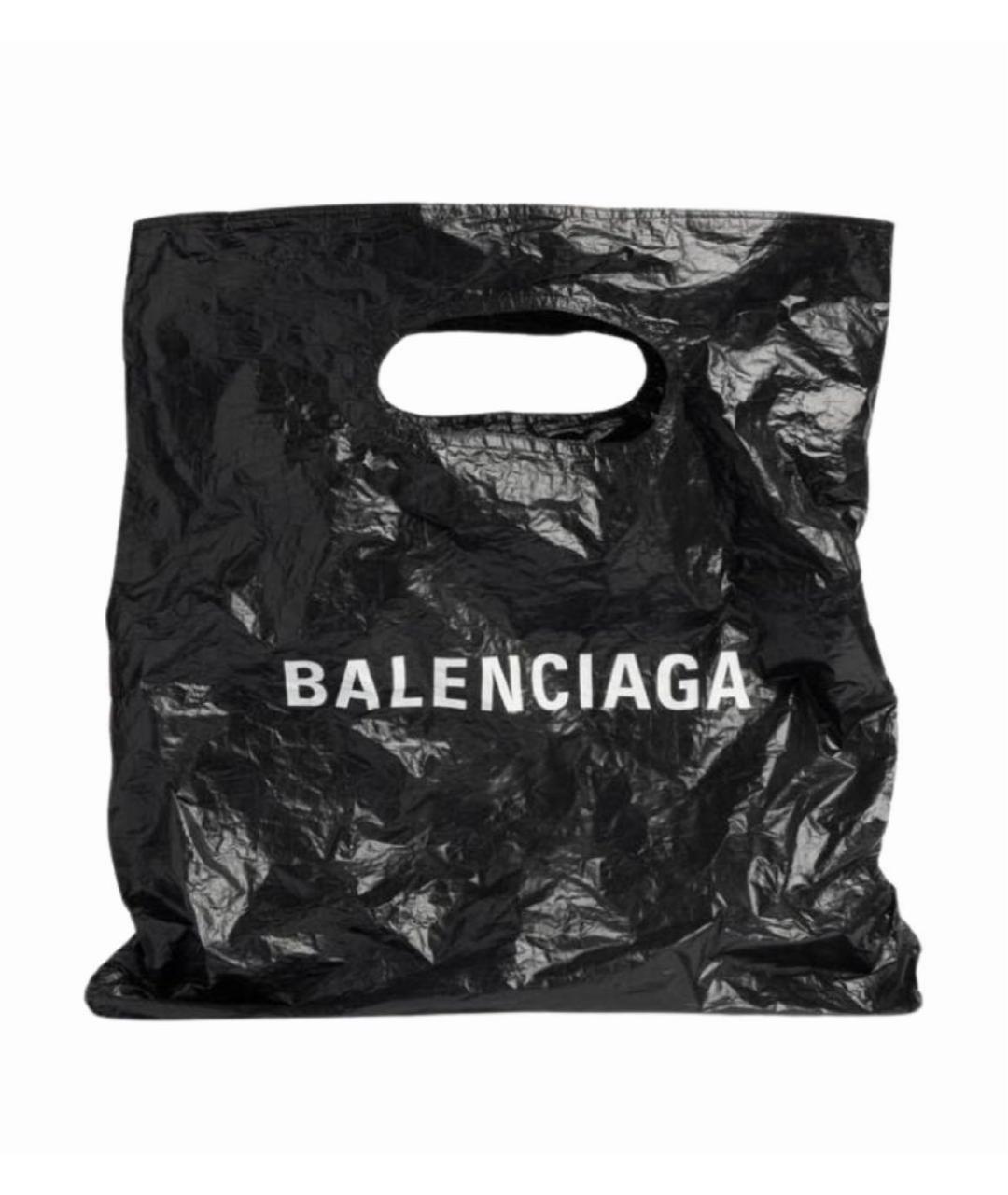 BALENCIAGA Черная сумка тоут, фото 4