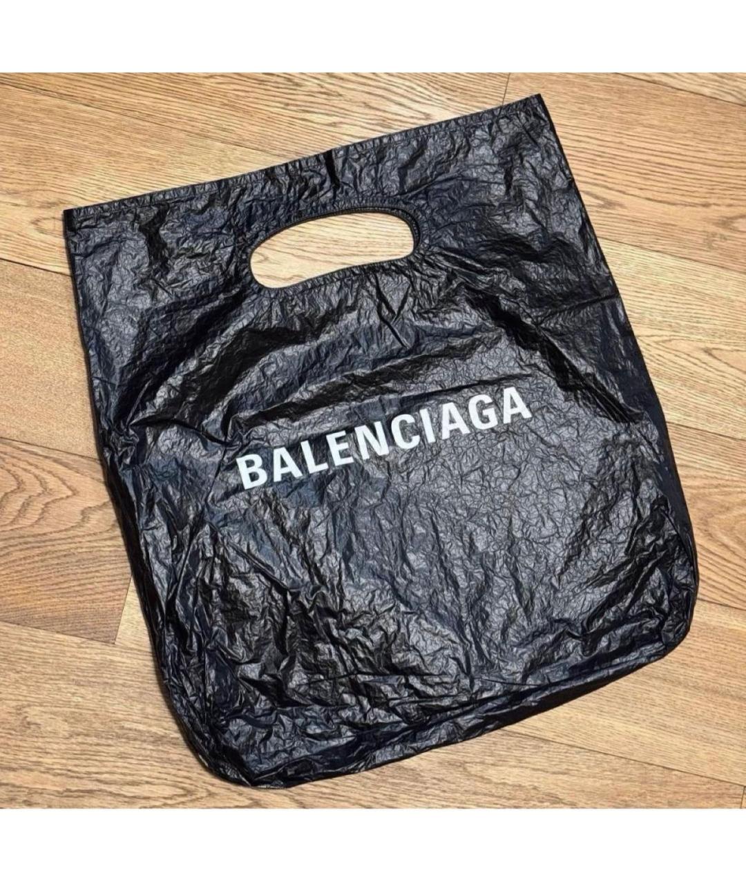 BALENCIAGA Черная сумка тоут, фото 2