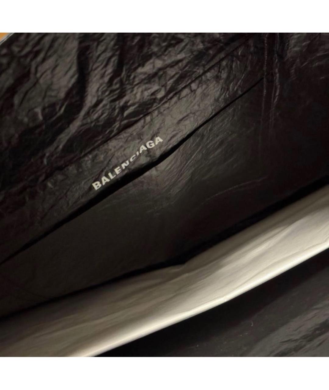 BALENCIAGA Черная сумка тоут, фото 3
