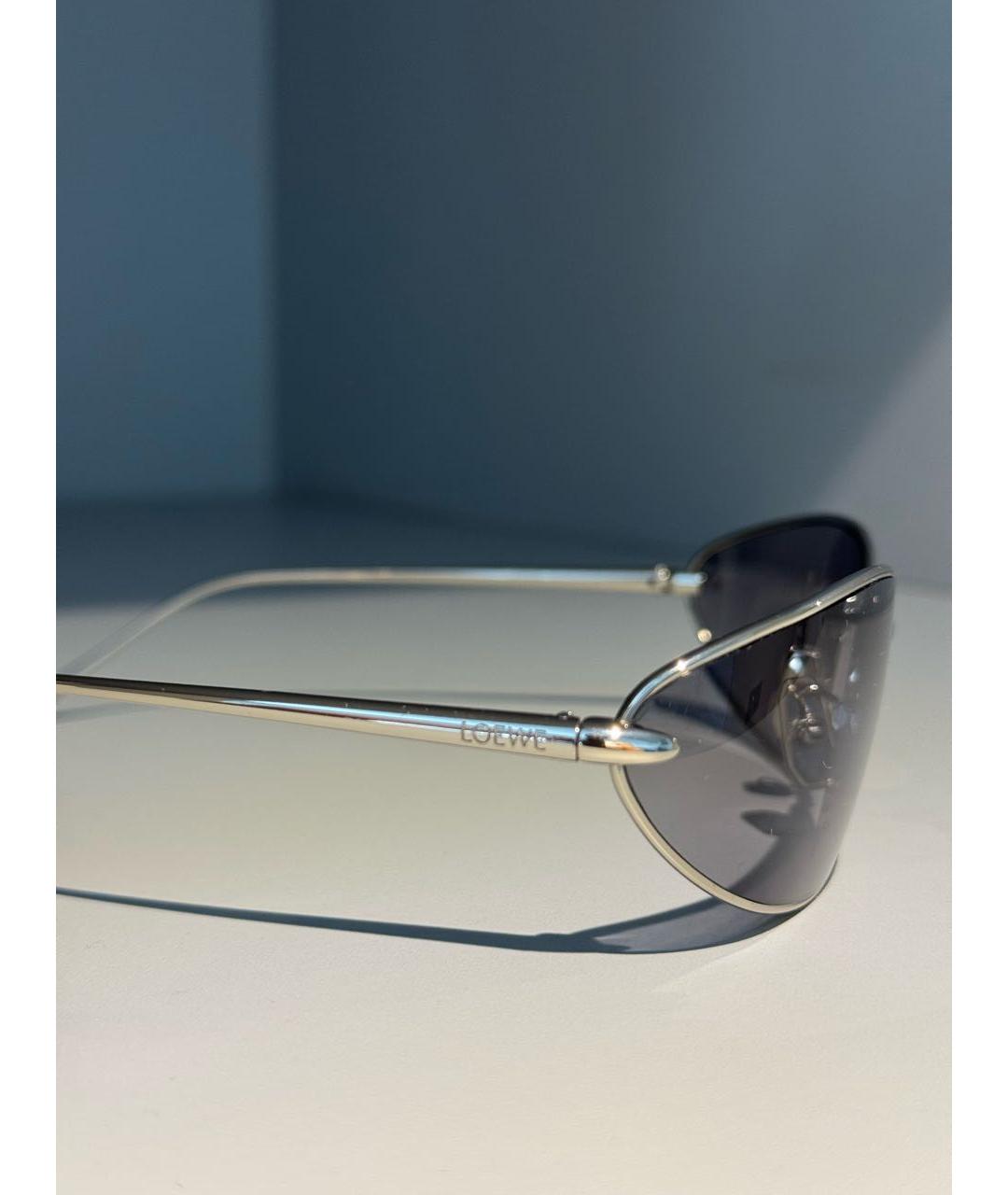 LOEWE Серые металлические солнцезащитные очки, фото 3