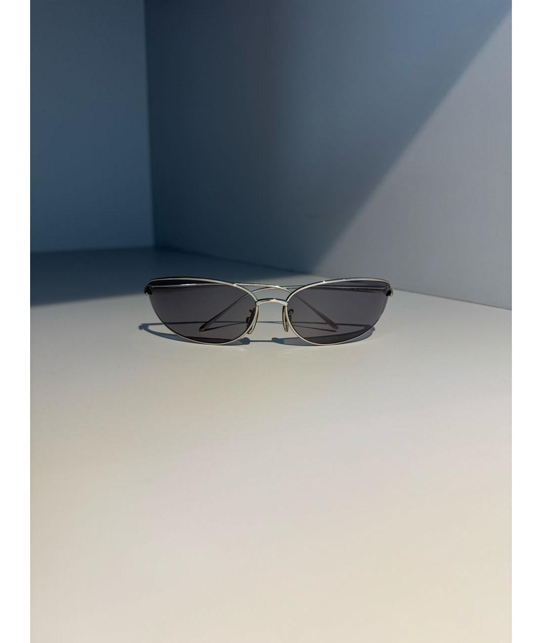 LOEWE Серые металлические солнцезащитные очки, фото 8