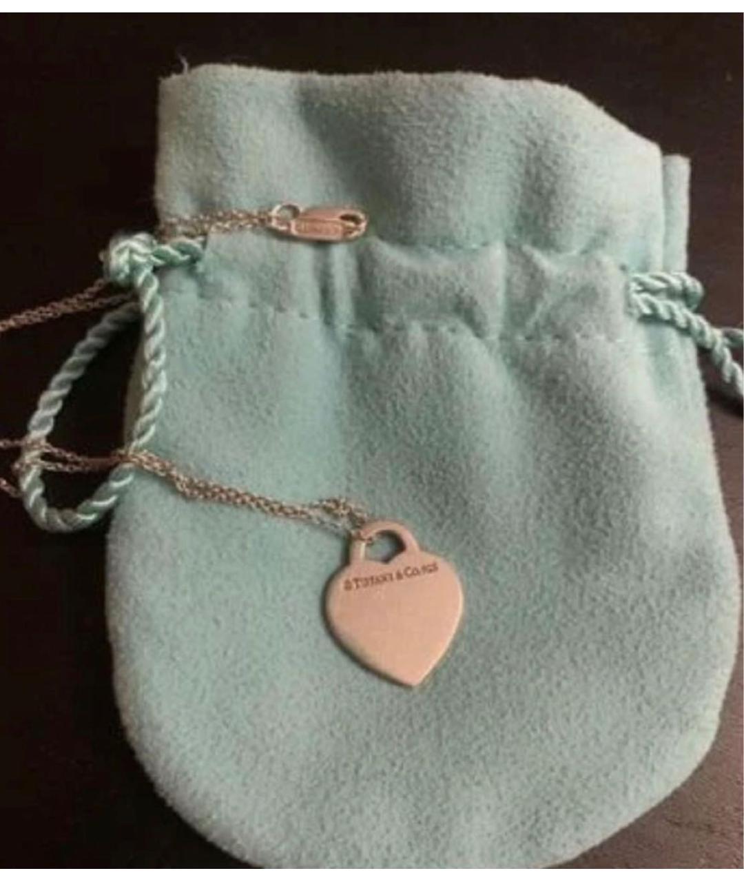 TIFFANY&CO Серебряное серебряное колье, фото 4