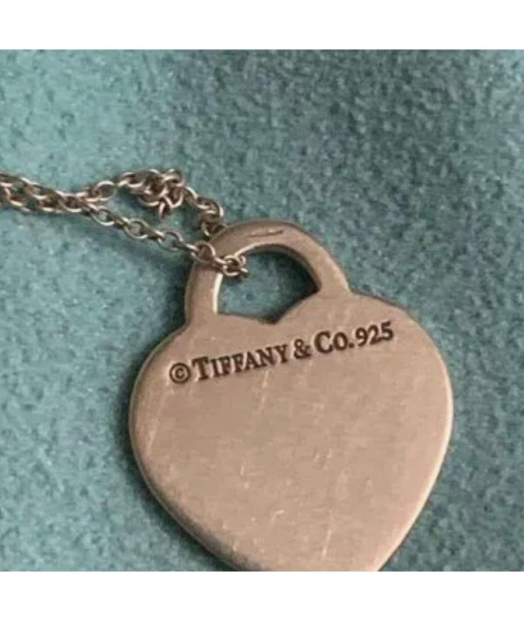 TIFFANY&CO Серебряное серебряное колье, фото 3