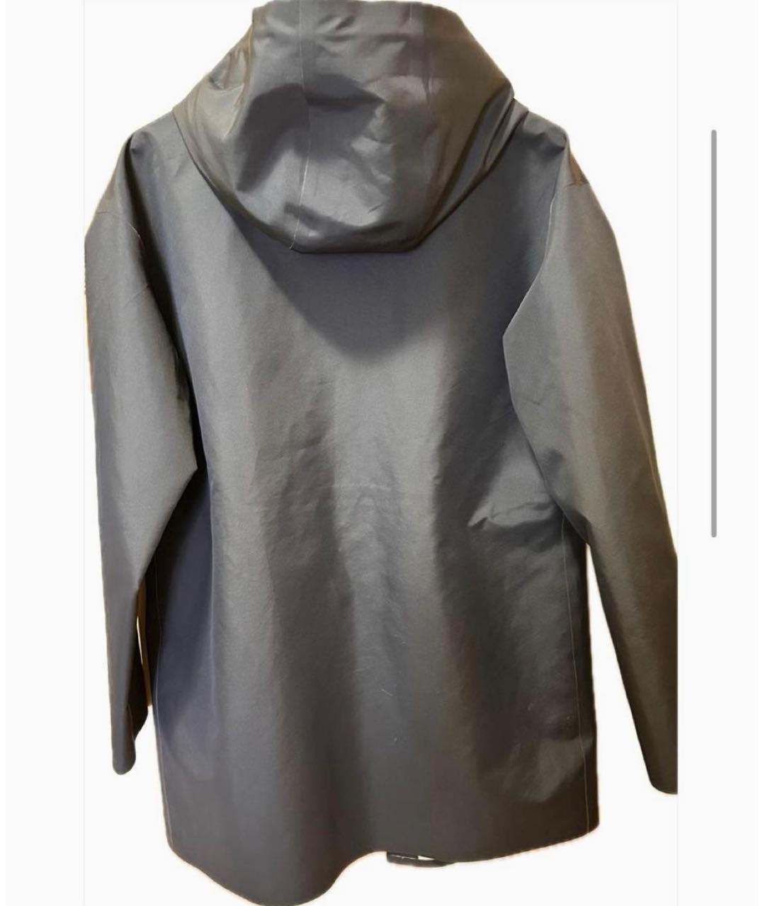 KITON Темно-синий тренч/плащ, фото 2