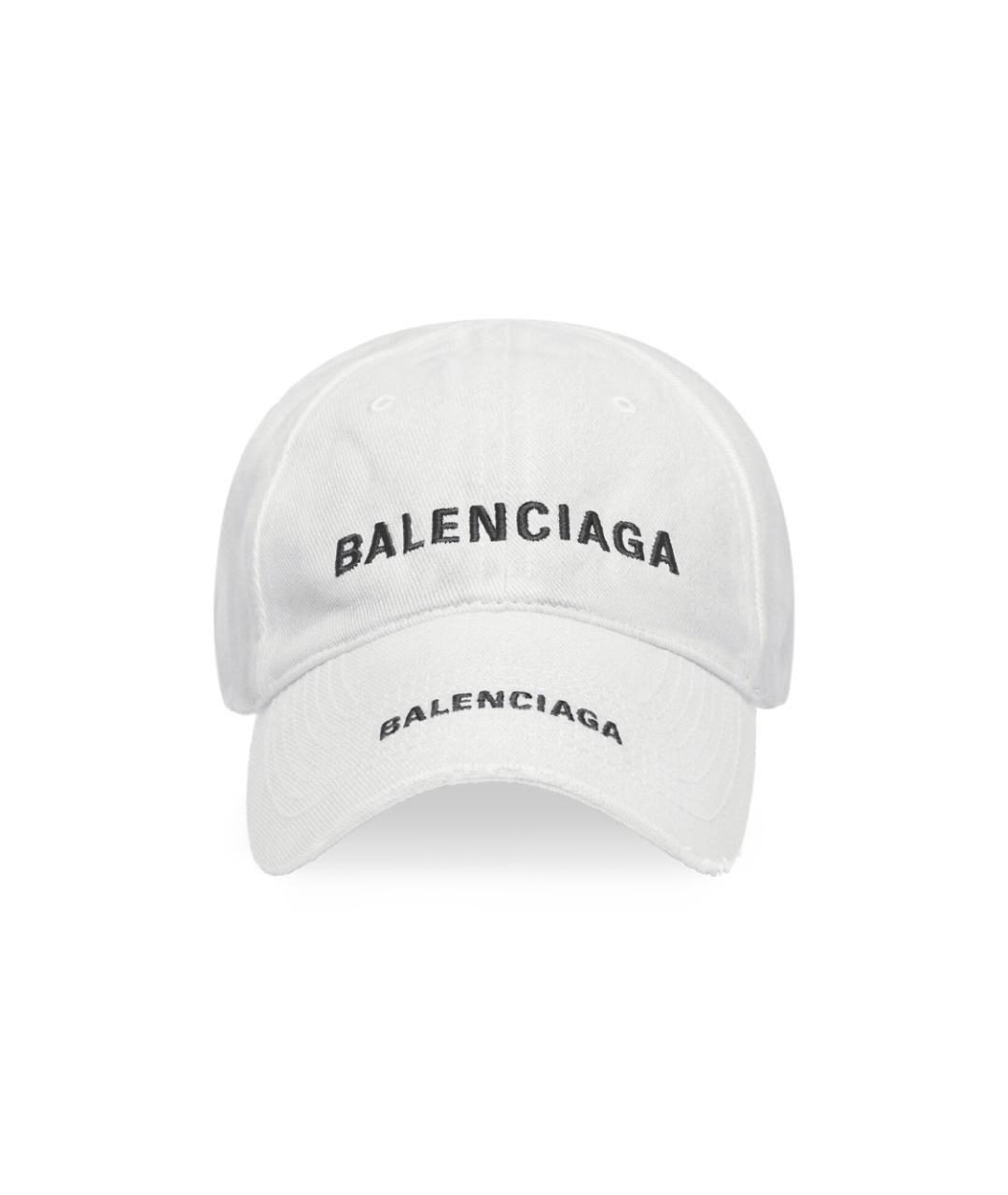 BALENCIAGA Белая кепка/бейсболка, фото 5