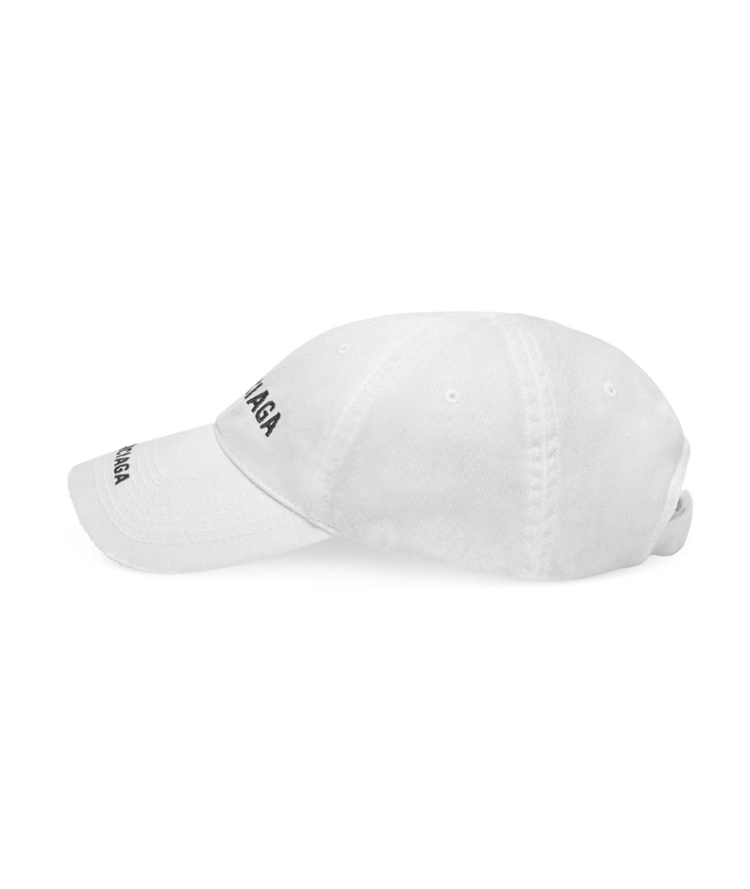 BALENCIAGA Белая кепка/бейсболка, фото 4