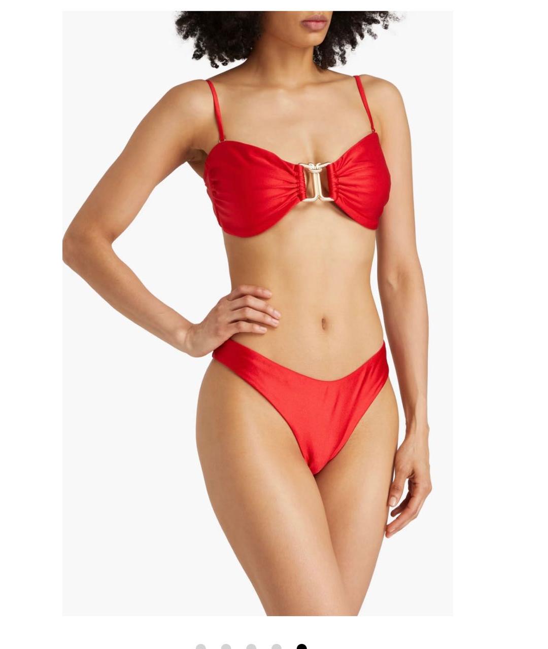 ZIMMERMANN Красный купальник, фото 4