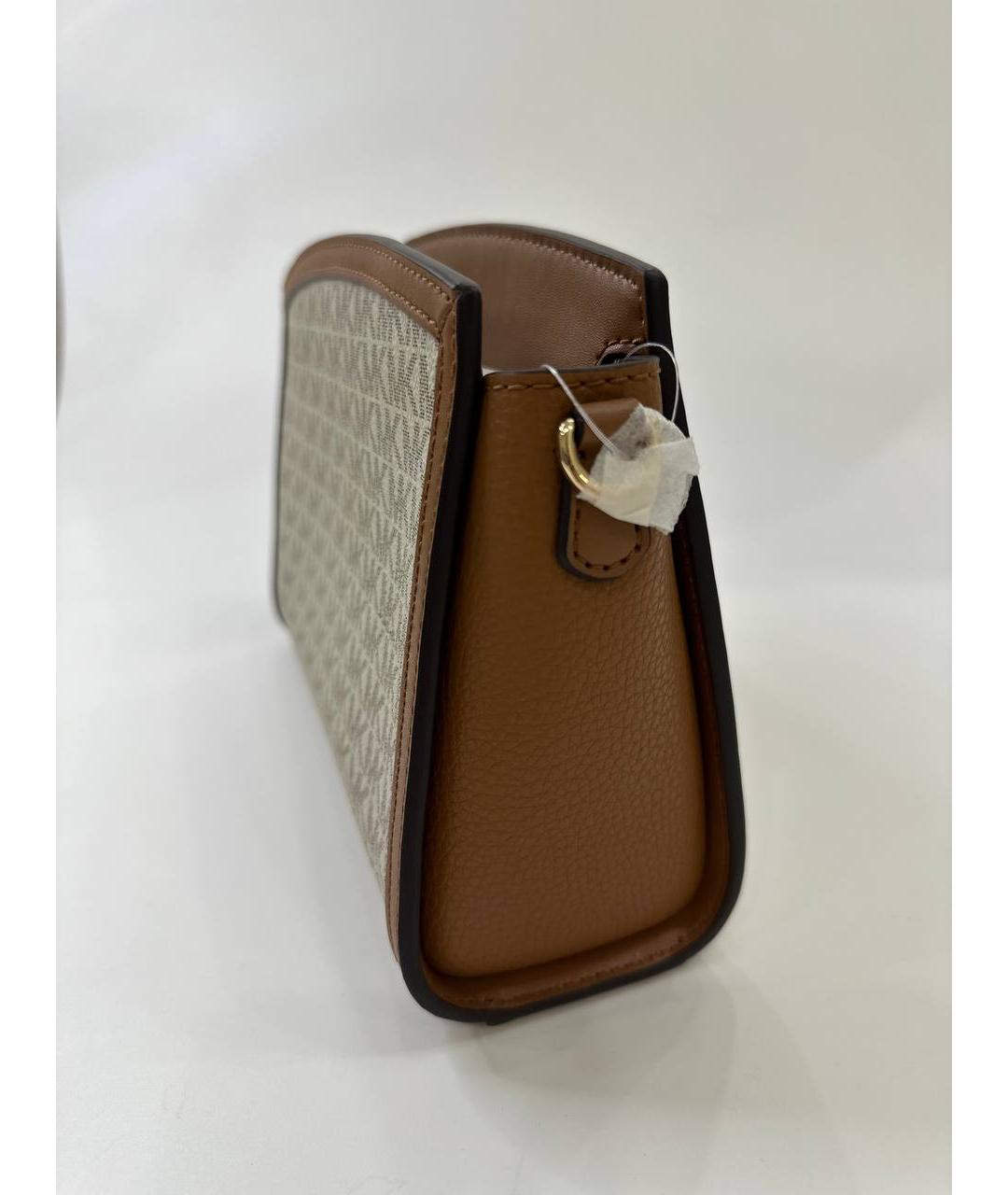 MICHAEL KORS Бежевая сумка через плечо, фото 7