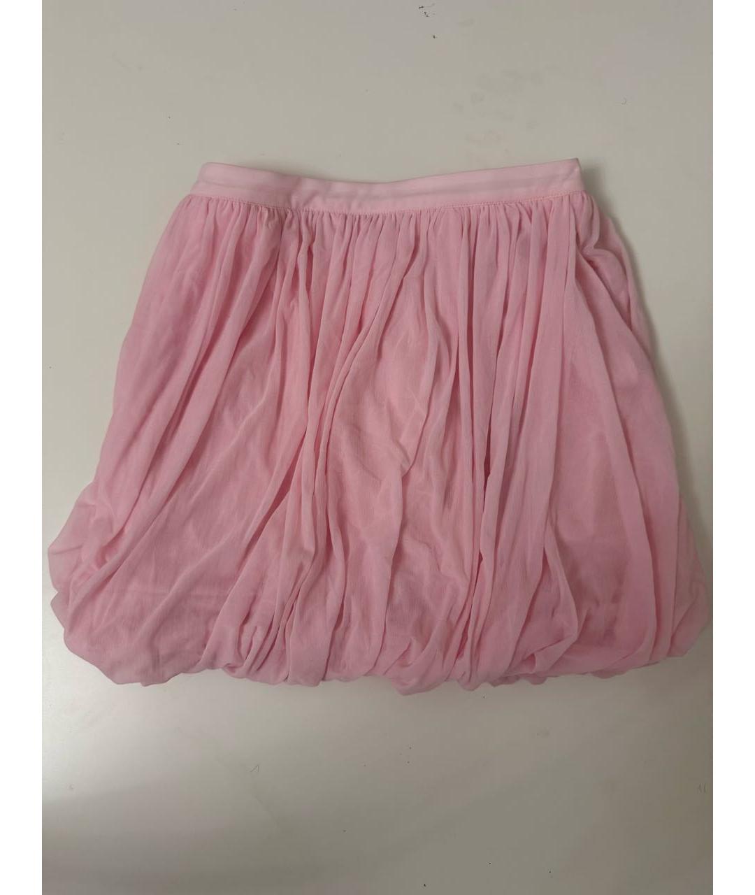 ROTATE Розовая юбка мини, фото 2