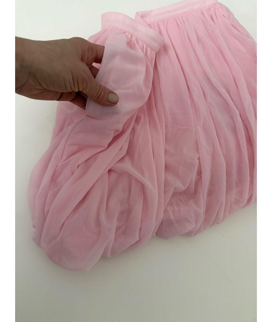 ROTATE Розовая юбка мини, фото 7