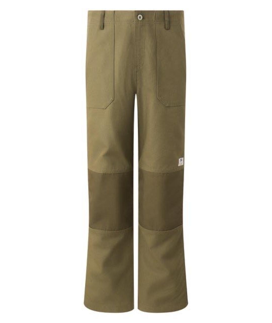 HUGO BOSS Хаки хлопковые повседневные брюки, фото 1