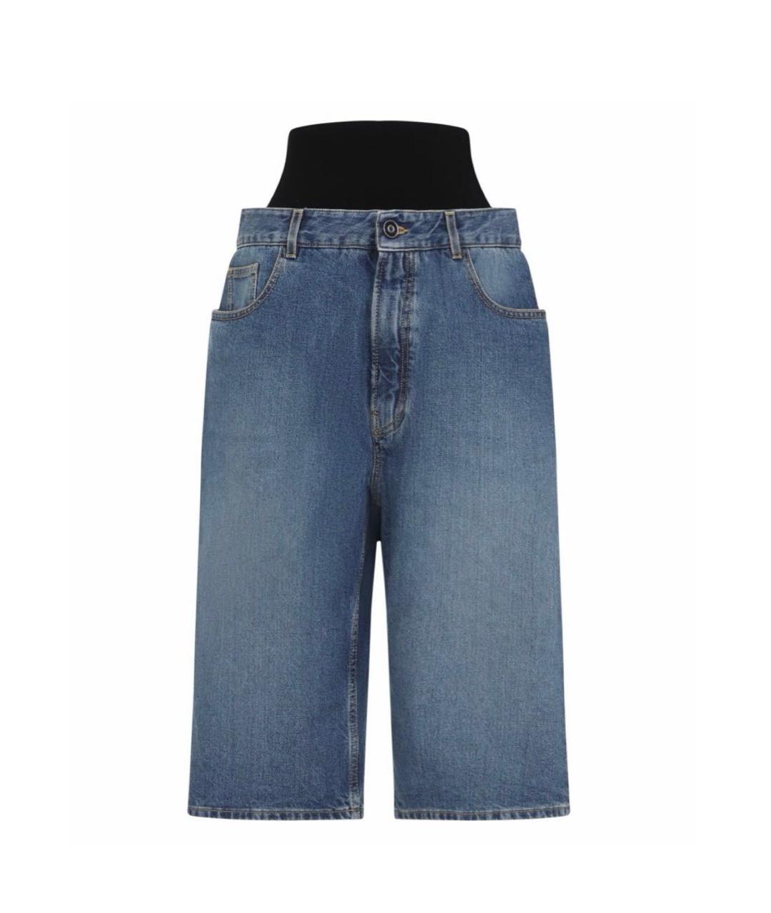 ALAIA Синие деним шорты, фото 1