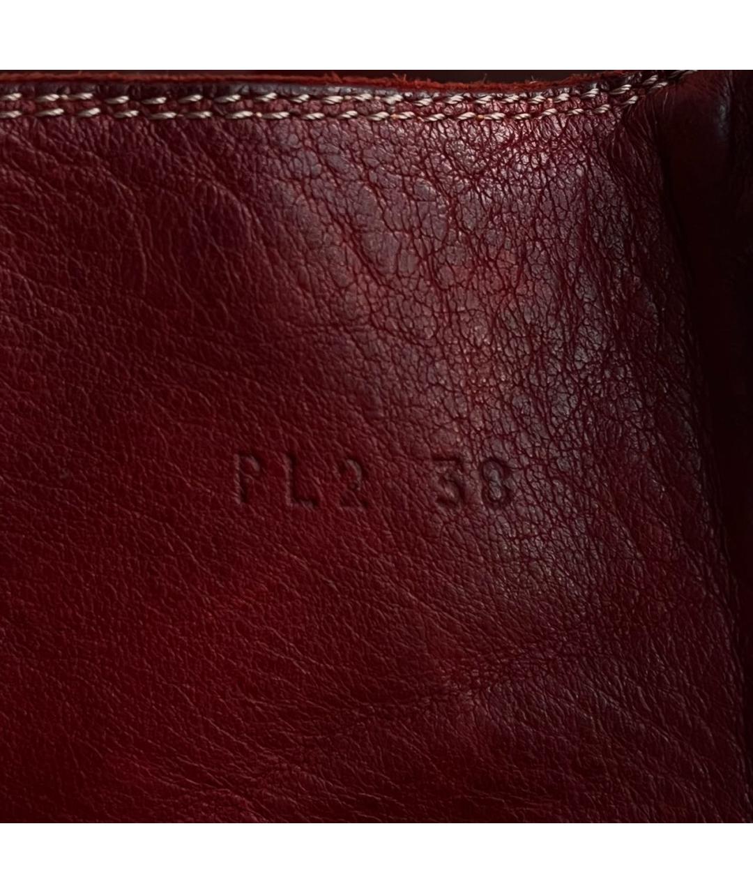 GUIDI Красные кожаные ботинки, фото 7