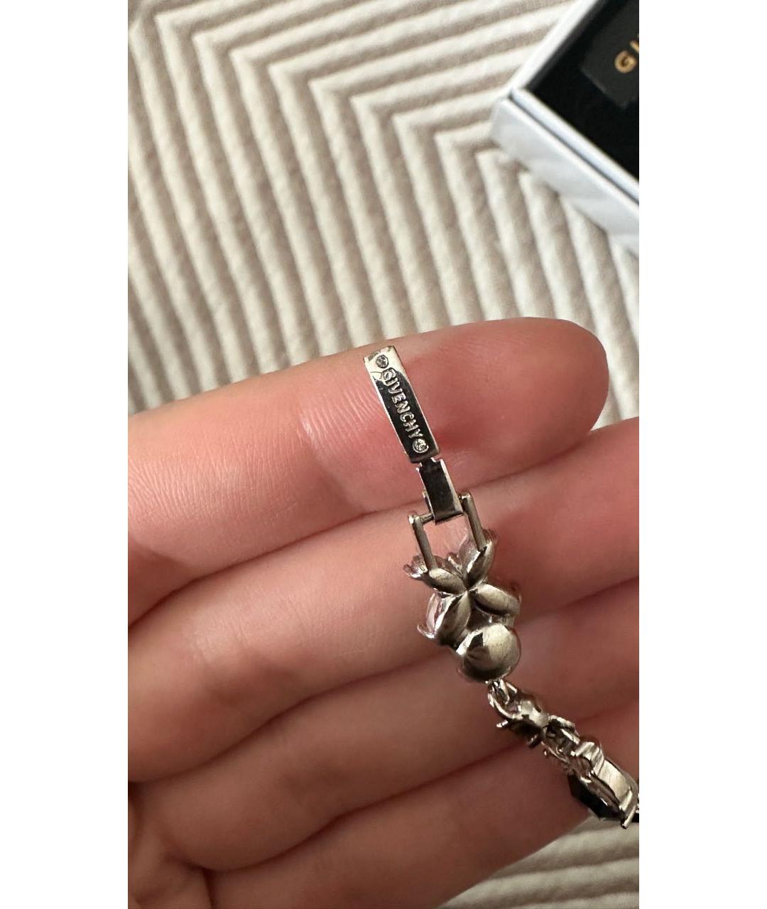 GIVENCHY Темно-синий металлический браслет, фото 3