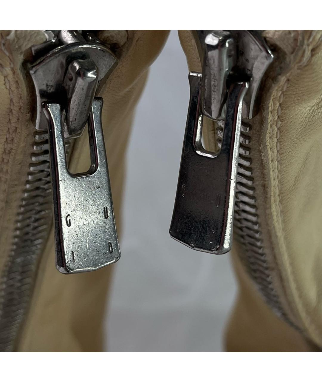 GUIDI Бежевые кожаные ботинки, фото 4
