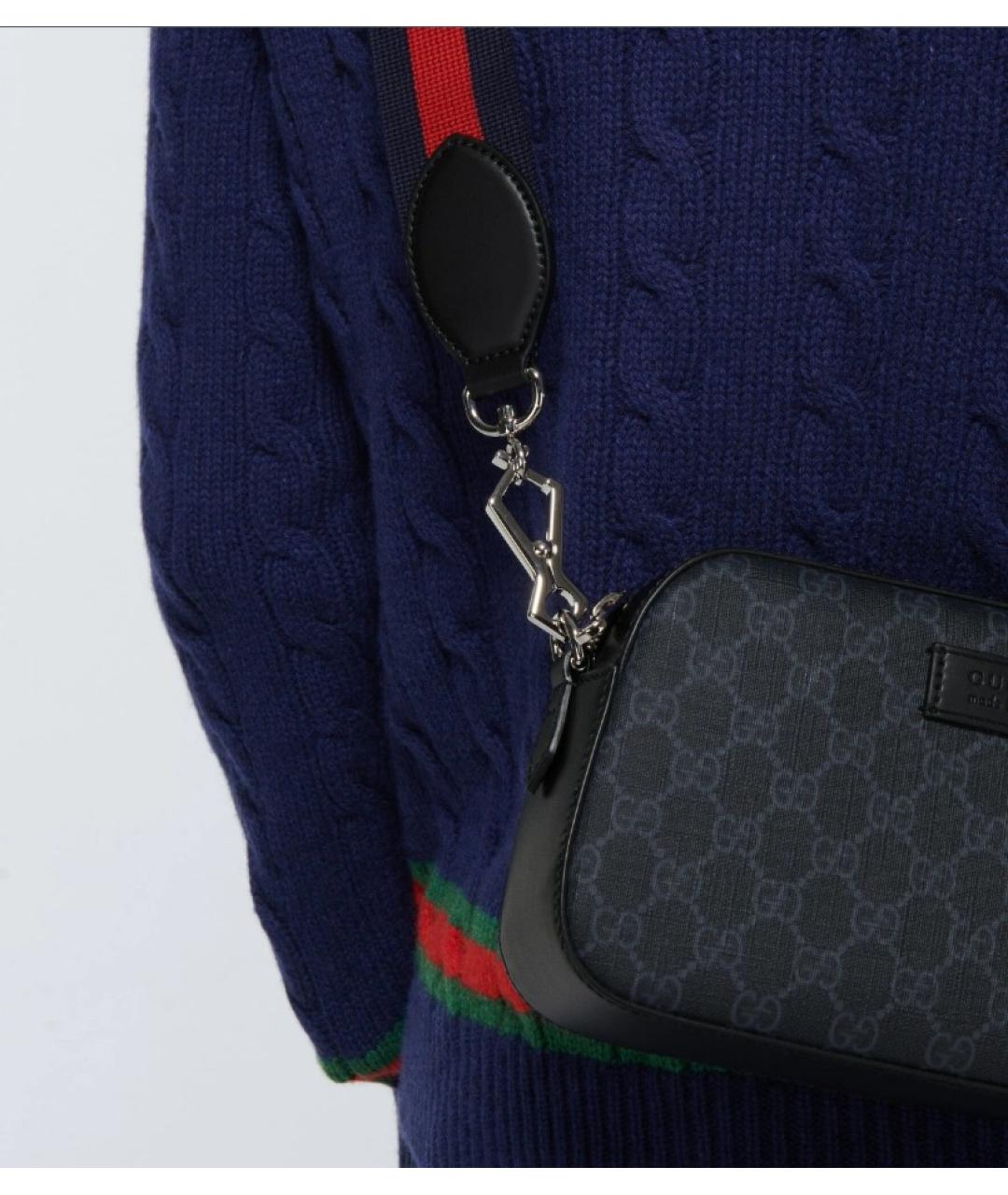 GUCCI Черная сумка на плечо, фото 3