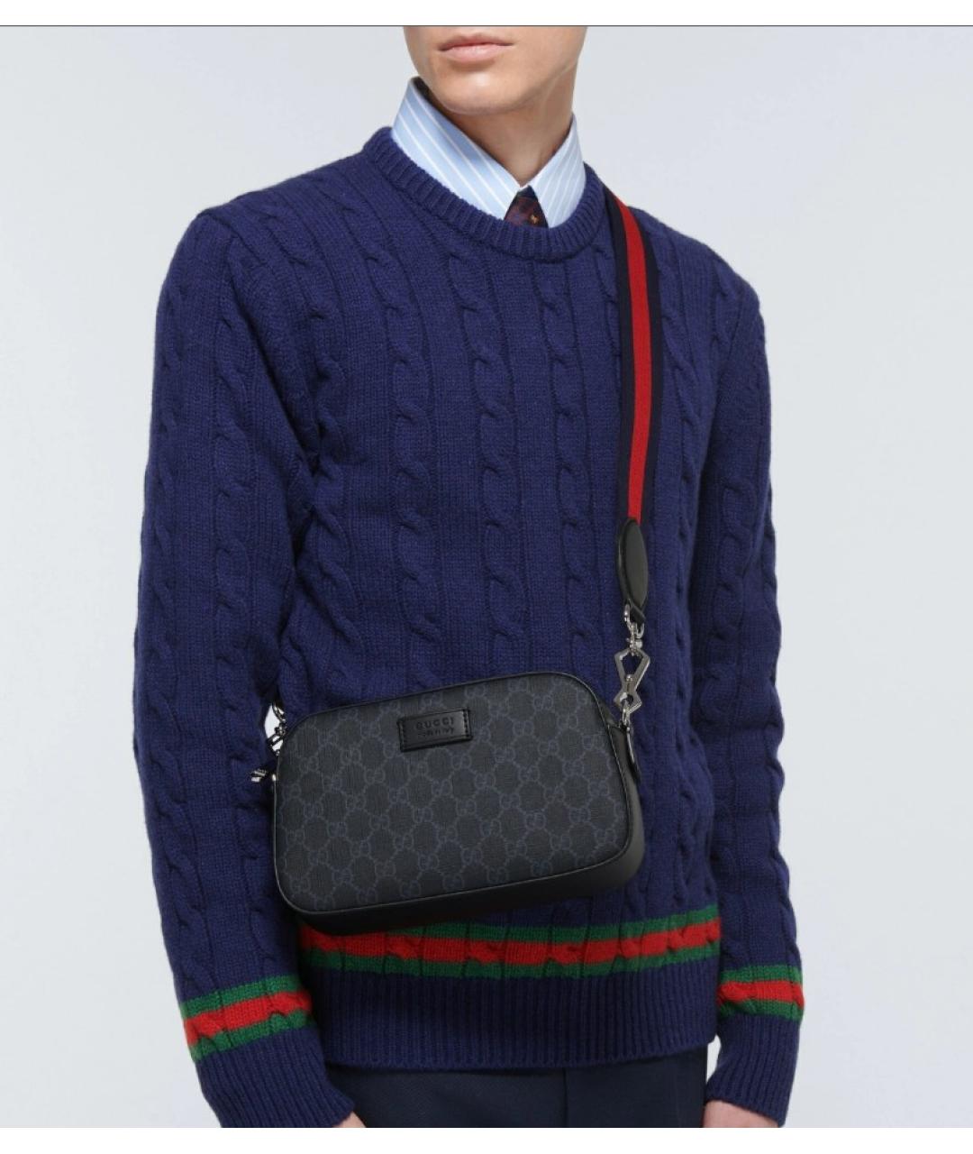 GUCCI Черная сумка на плечо, фото 5