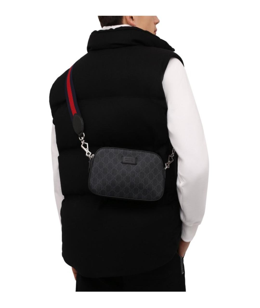 GUCCI Черная сумка на плечо, фото 7