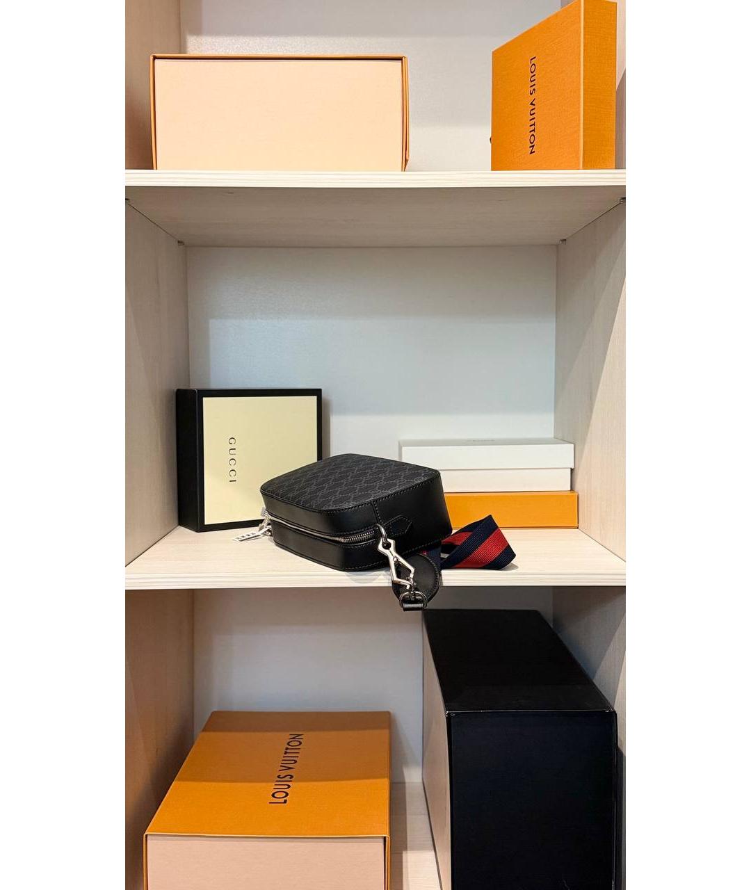 GUCCI Черная сумка на плечо, фото 8