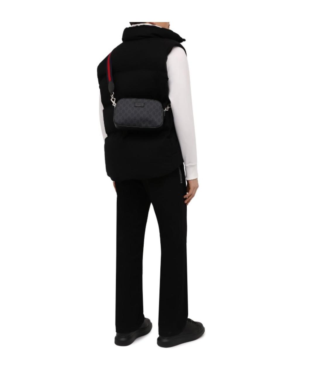 GUCCI Черная сумка на плечо, фото 9