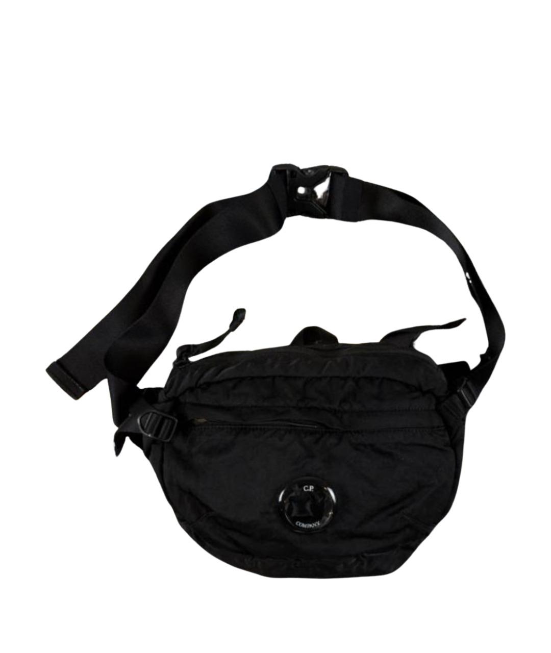 CP COMPANY Черная поясная сумка, фото 1