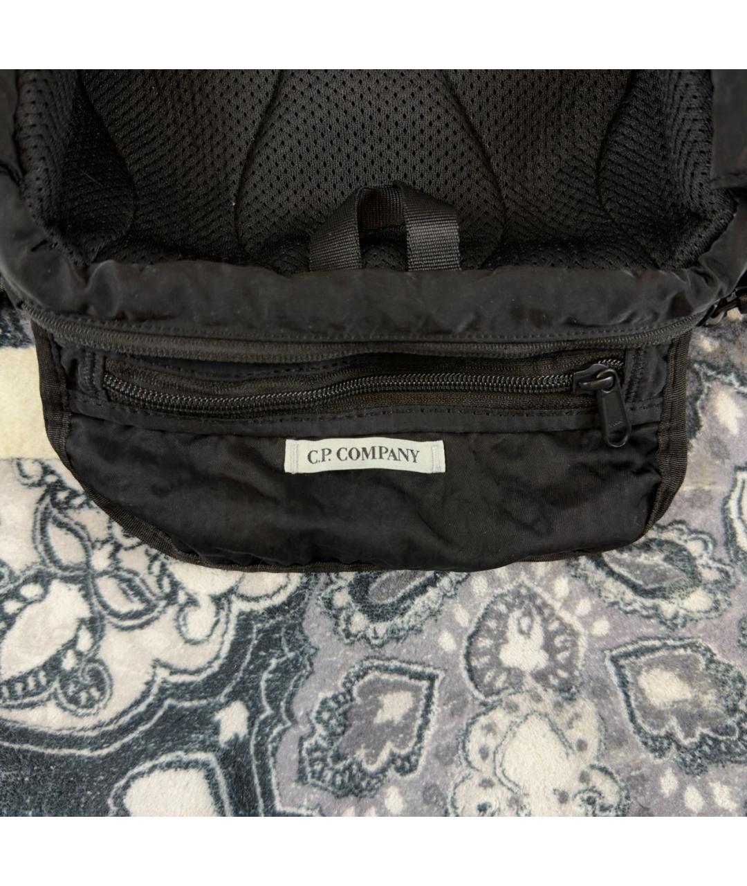 CP COMPANY Черная поясная сумка, фото 2