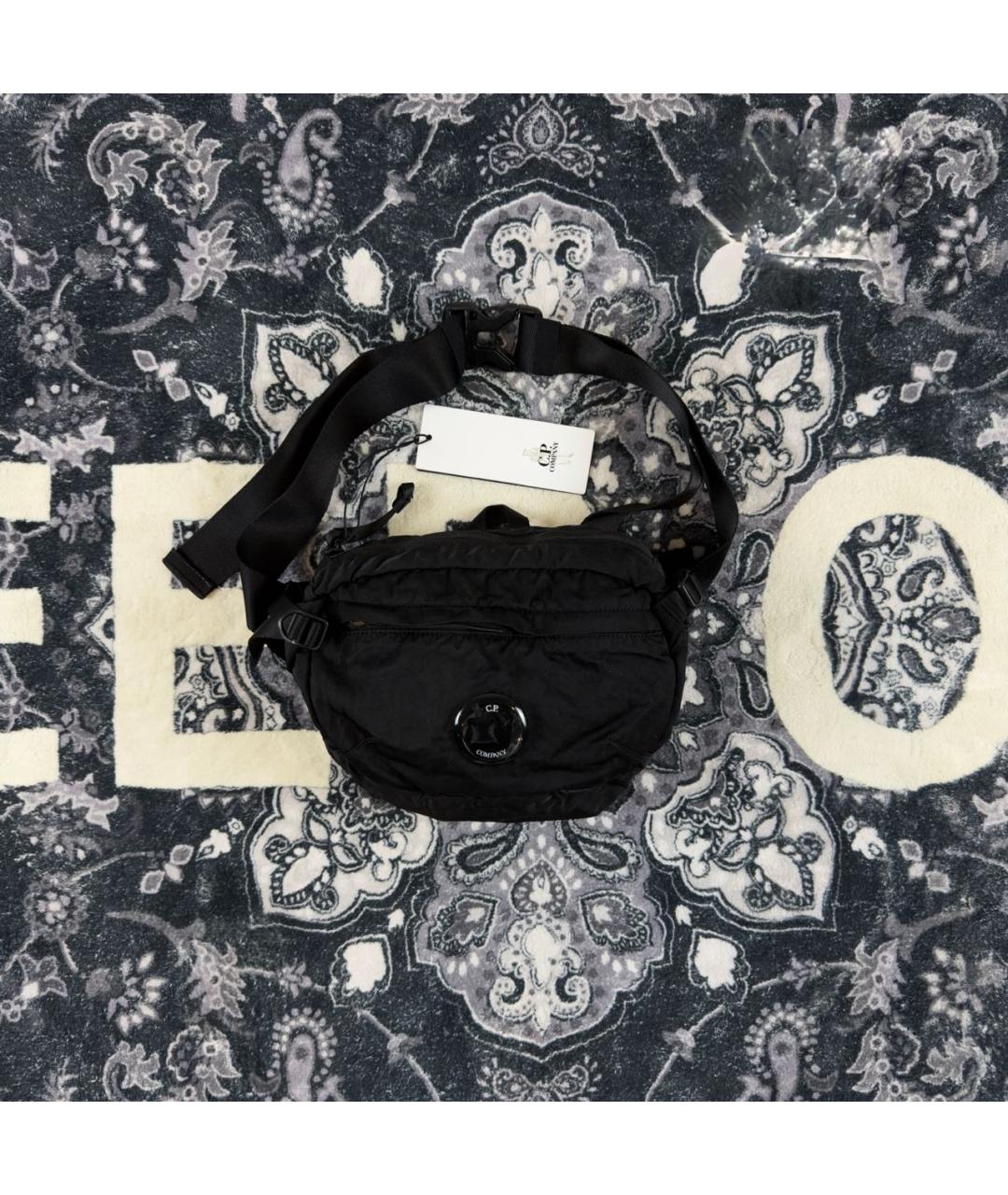 CP COMPANY Черная поясная сумка, фото 6