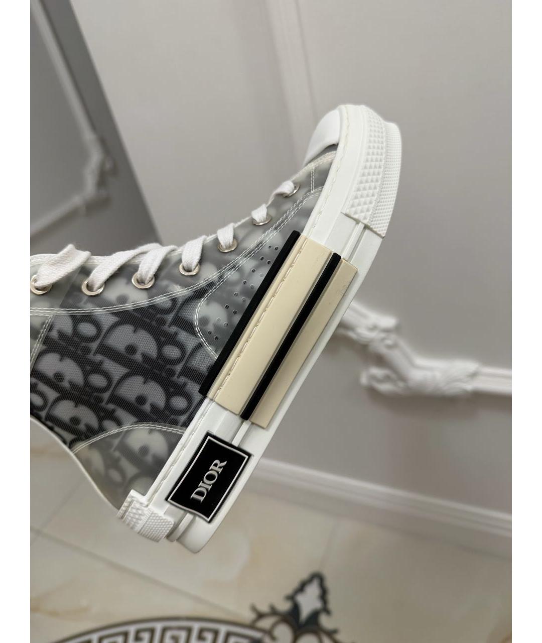 CHRISTIAN DIOR Серые резиновые кеды, фото 5