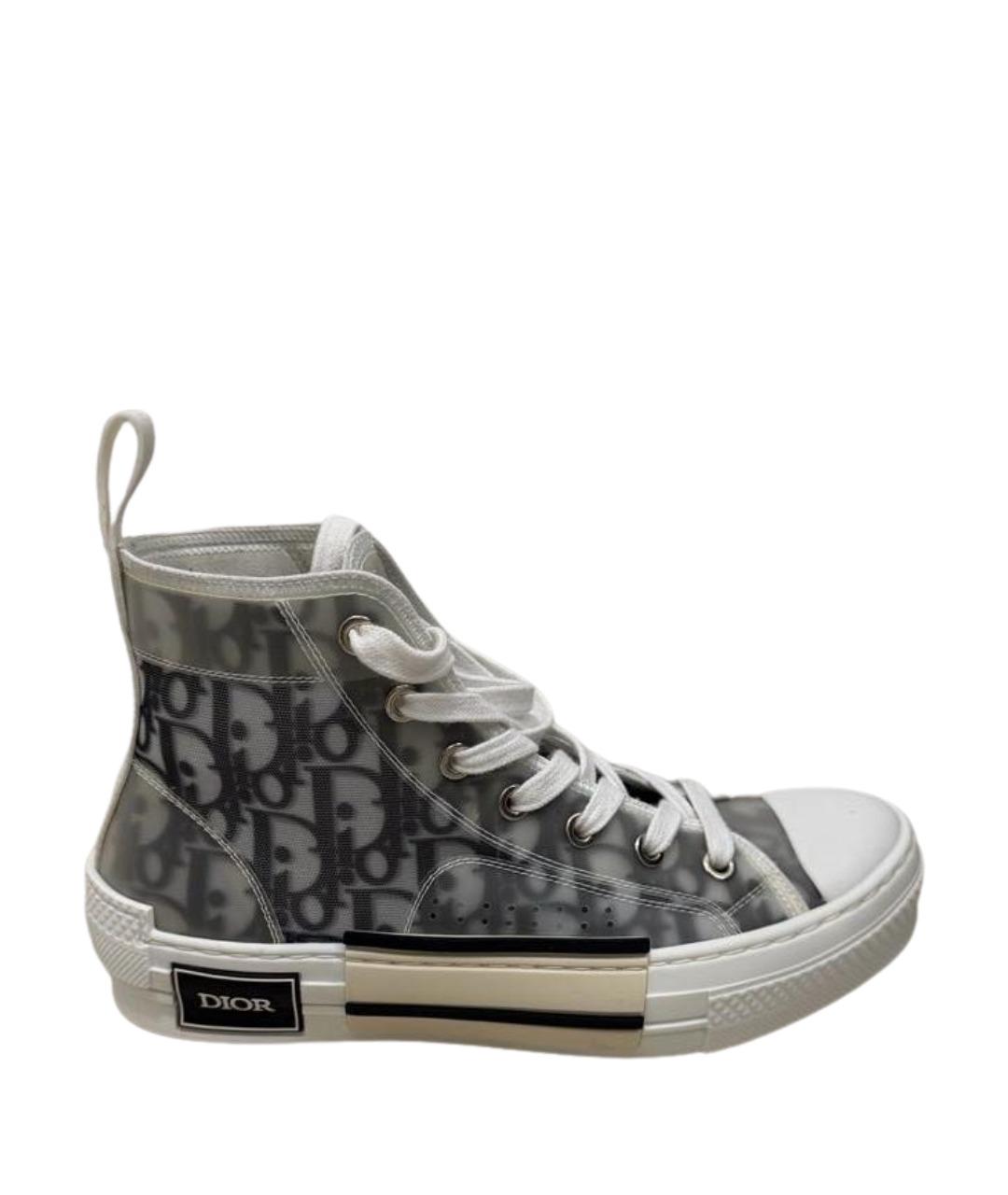 CHRISTIAN DIOR Серые резиновые кеды, фото 1