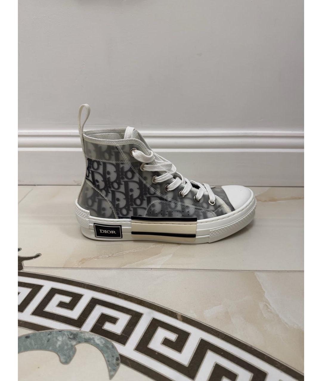 CHRISTIAN DIOR Серые резиновые кеды, фото 9