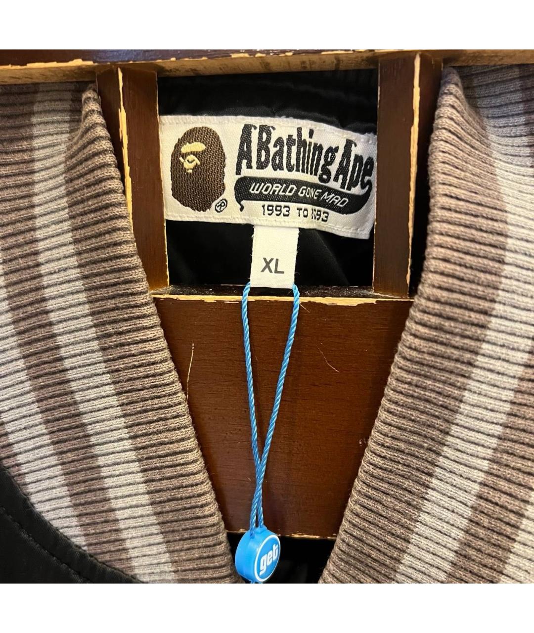 BAPE Черная куртка, фото 5