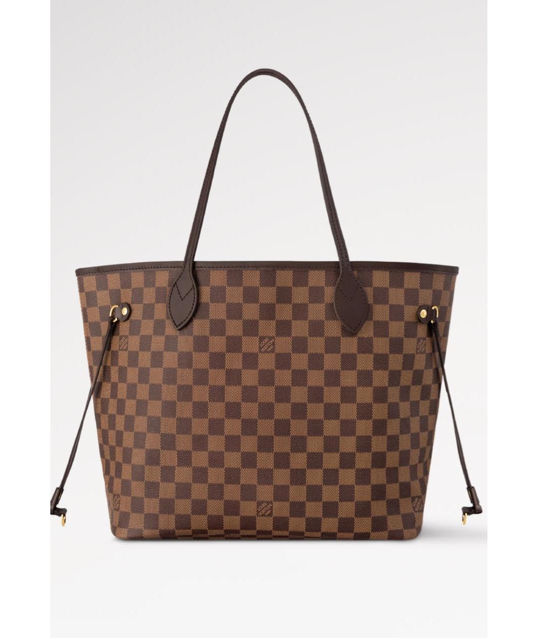 LOUIS VUITTON Коричневая сумка тоут, фото 7