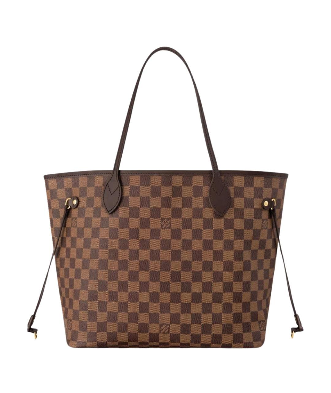 LOUIS VUITTON Коричневая сумка тоут, фото 1