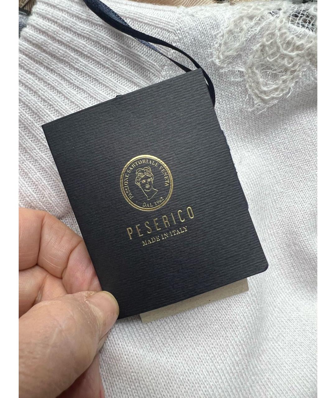 ERMANNO SCERVINO Белый вискозный джемпер / свитер, фото 5