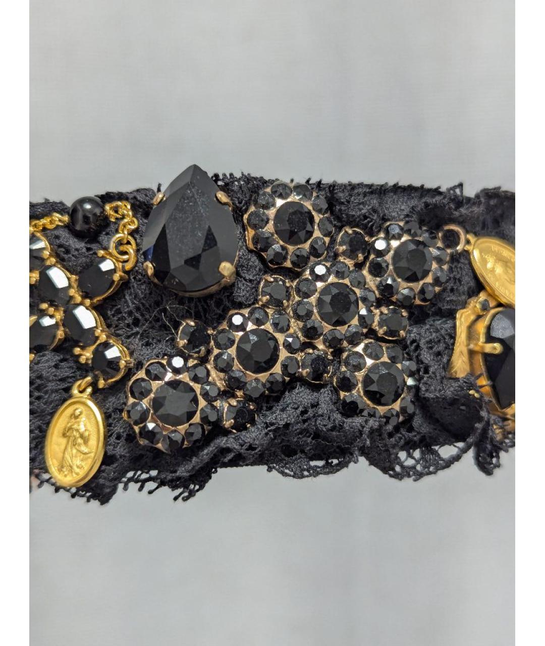 DOLCE&GABBANA Черный ободок, фото 4