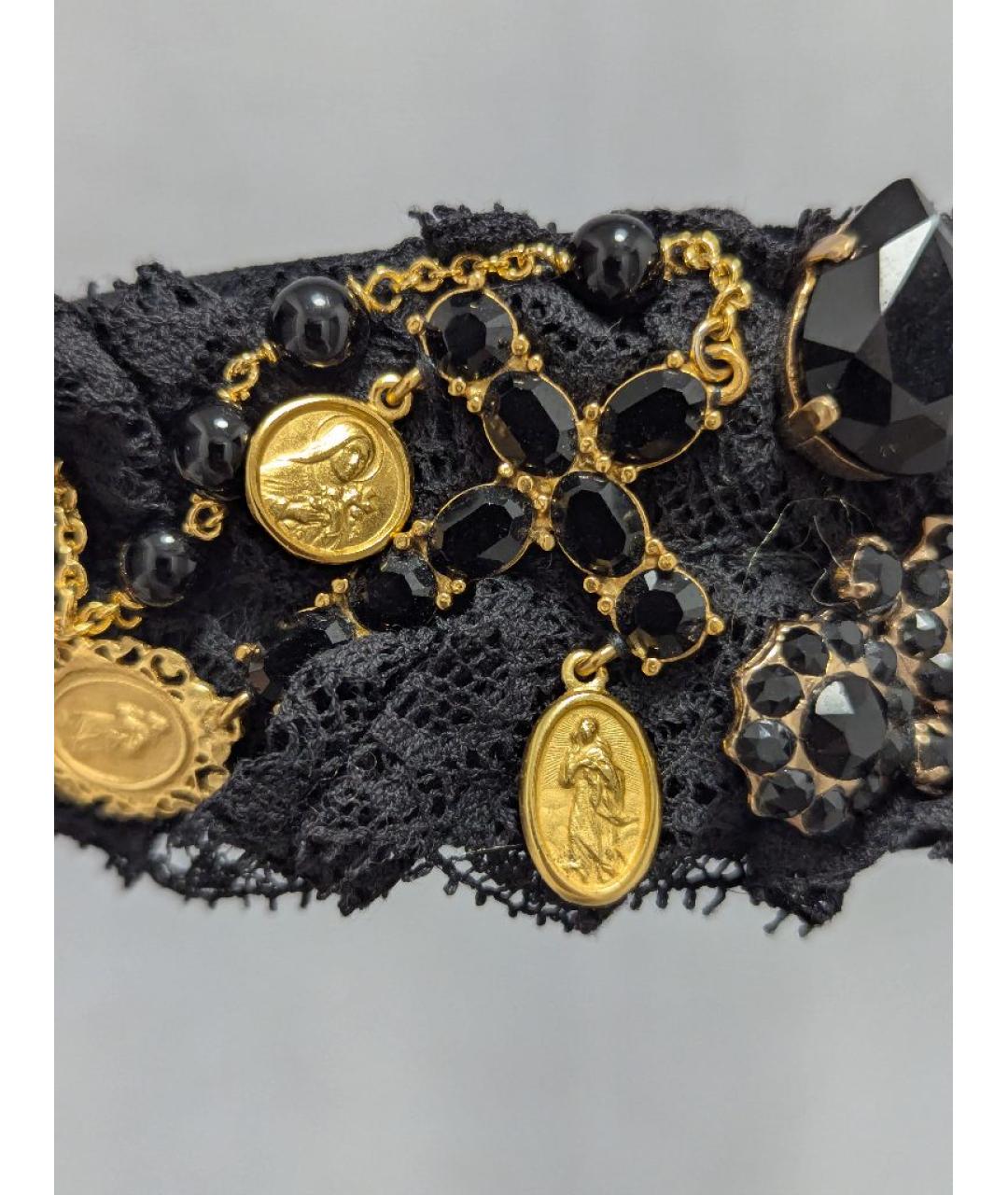 DOLCE&GABBANA Черный ободок, фото 7