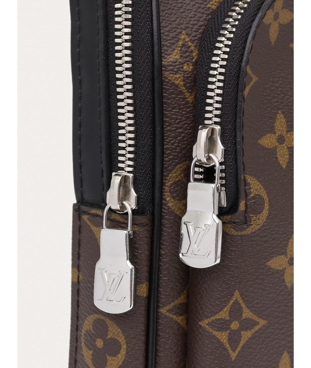 LOUIS VUITTON Коричневая сумка на плечо, фото 7