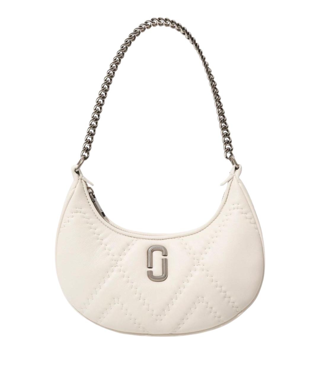 MARC JACOBS Белая кожаная сумка через плечо, фото 1