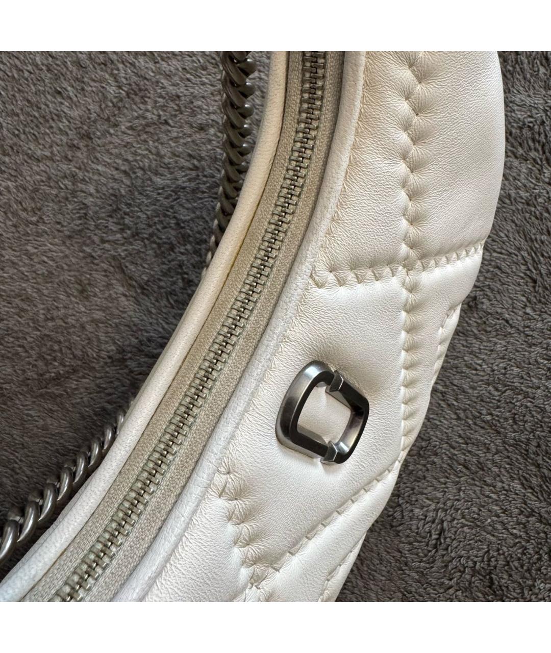 MARC JACOBS Белая кожаная сумка через плечо, фото 2