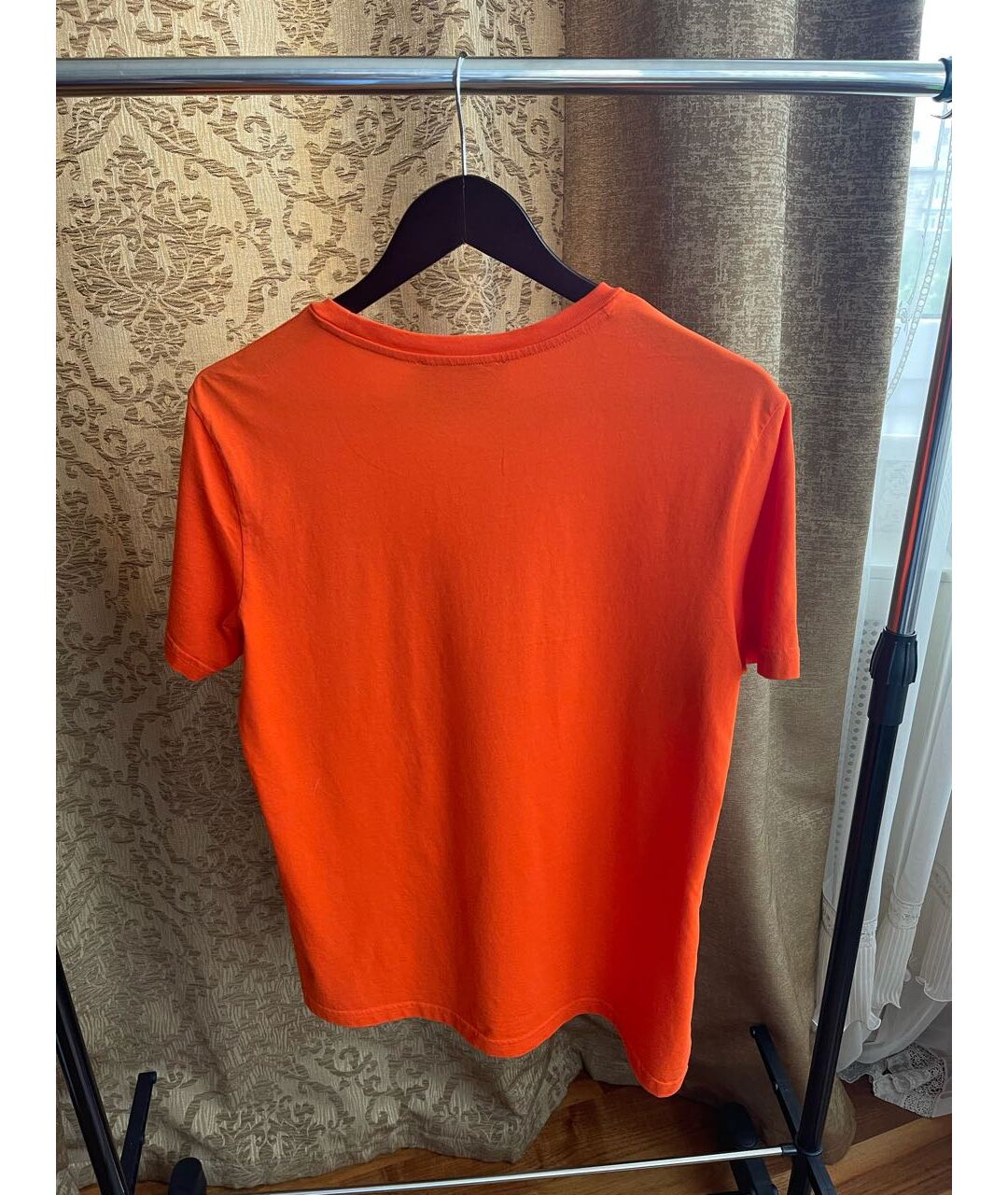 ICEBERG Оранжевая хлопковая футболка, фото 3