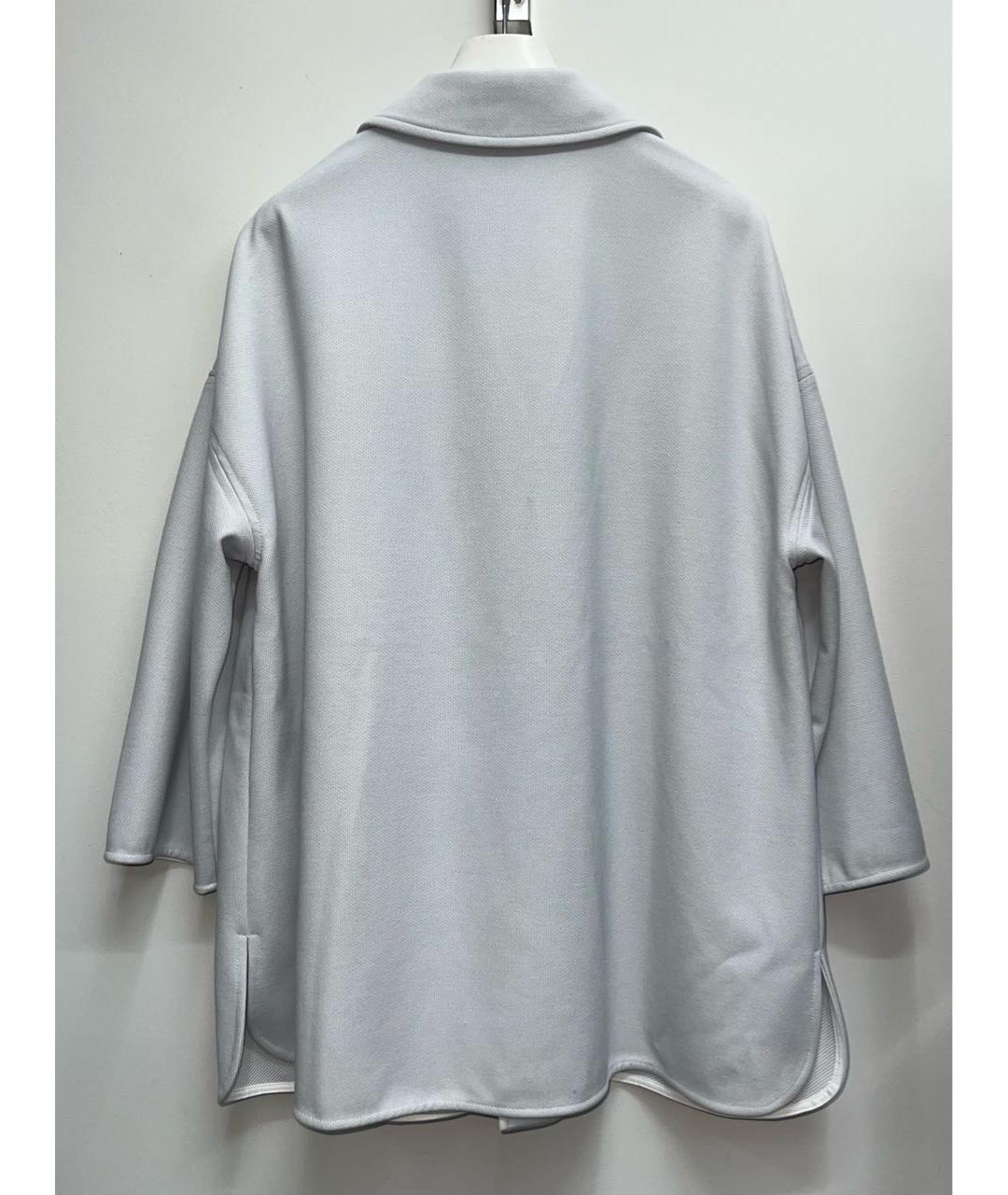 MAX MARA Голубой вискозный жакет/пиджак, фото 2