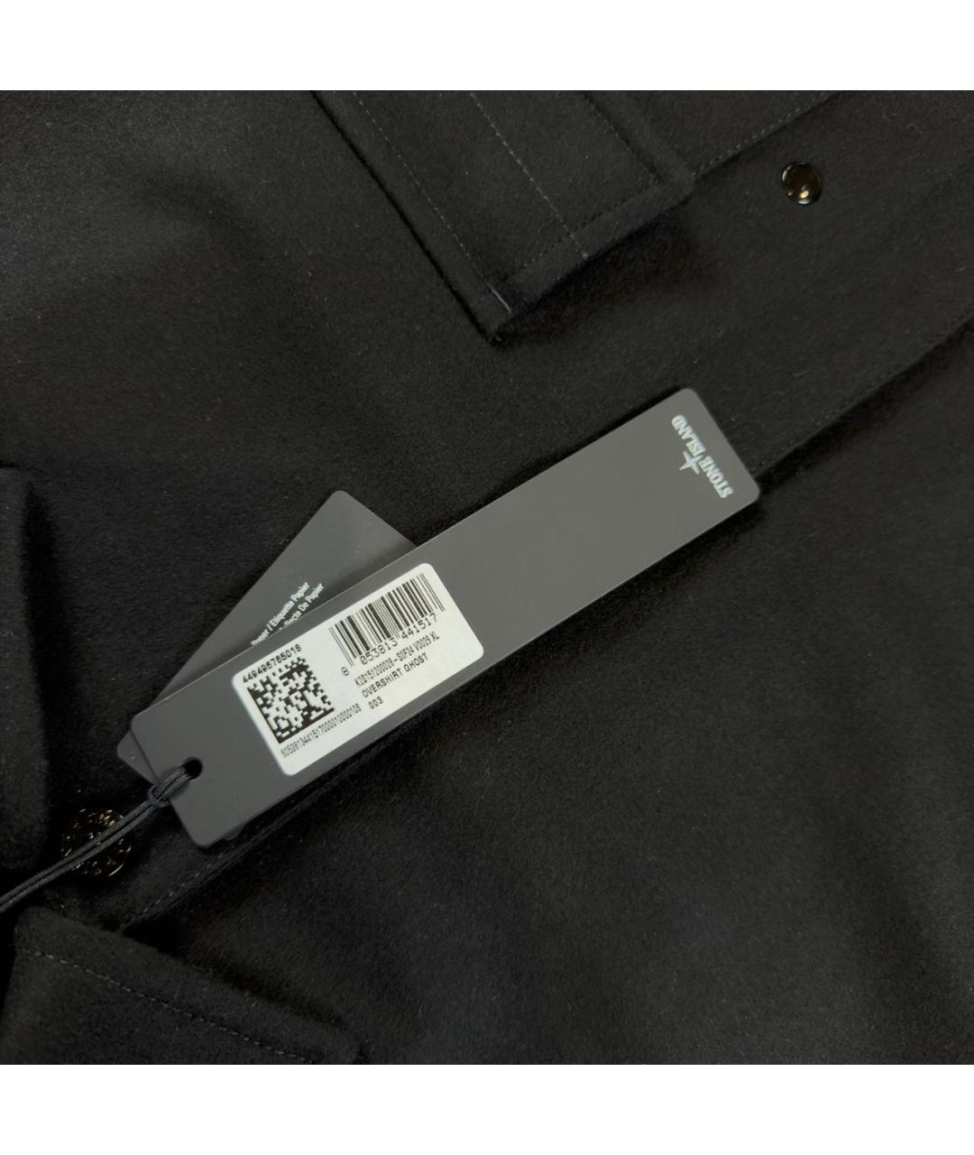 STONE ISLAND Черная куртка, фото 4