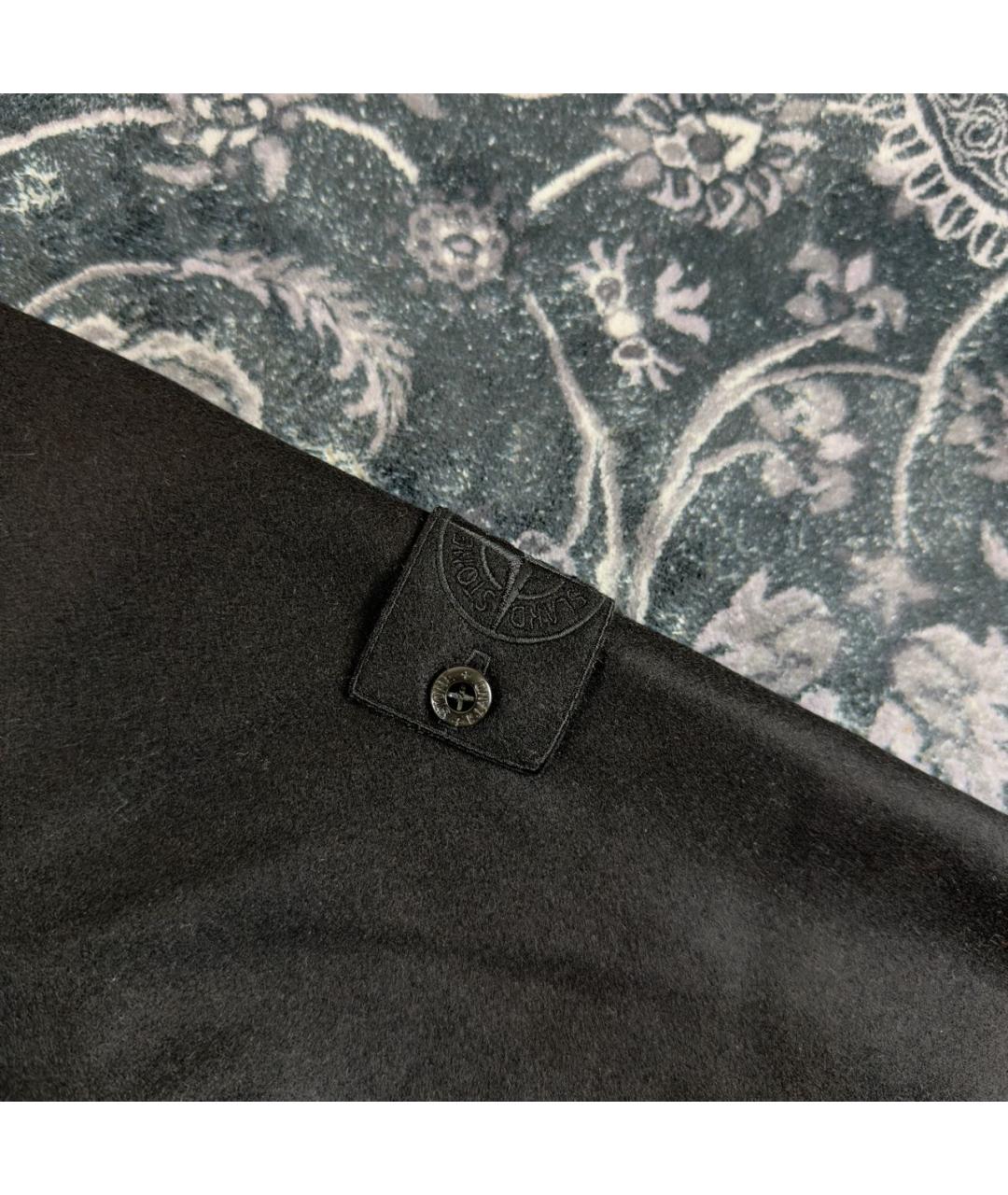 STONE ISLAND Черная куртка, фото 3