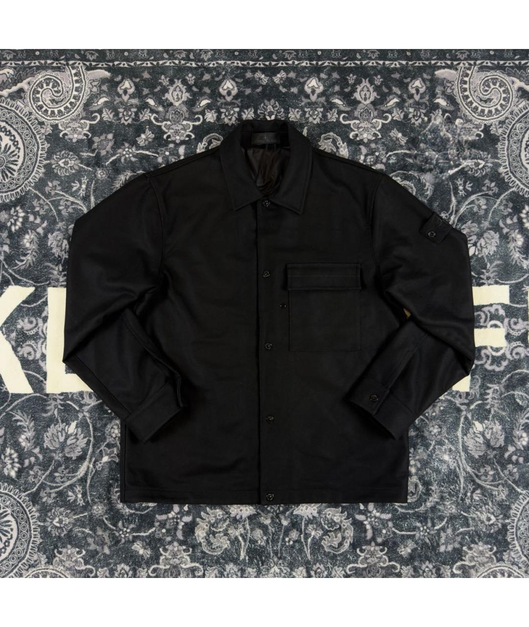 STONE ISLAND Черная куртка, фото 6