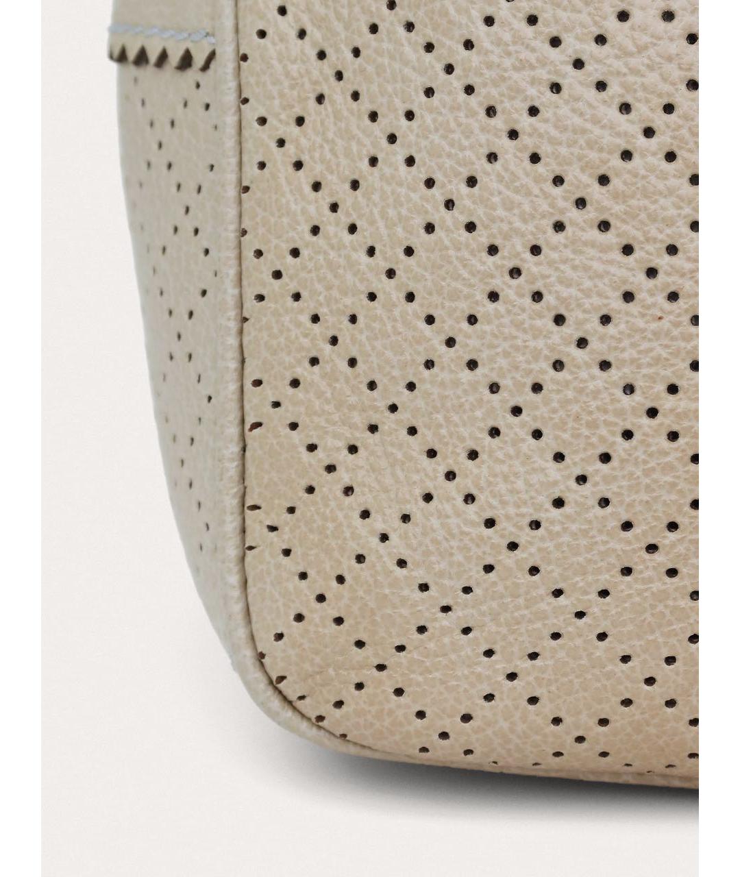 CELINE Серая кожаная сумка с короткими ручками, фото 6