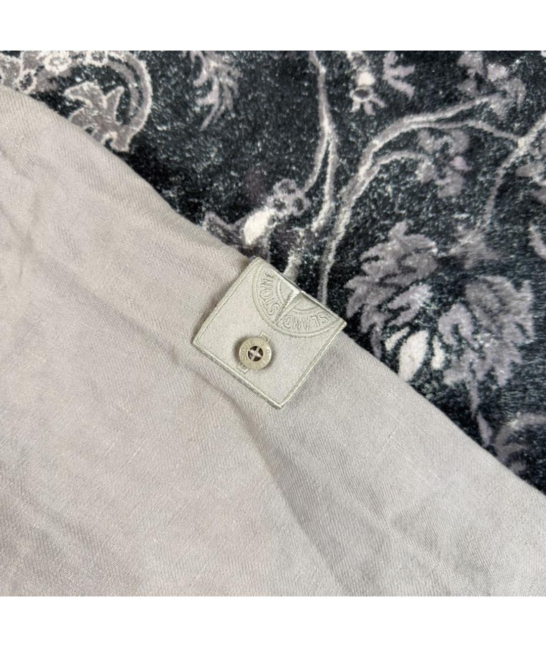 STONE ISLAND Бежевая льняная куртка, фото 3